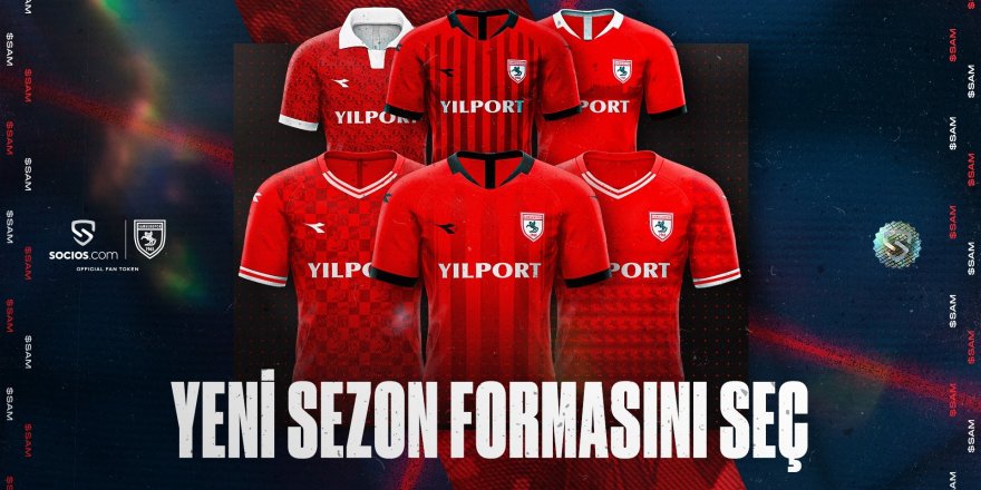 Samsunspor’un formasını taraftar seçecek - samsun haber