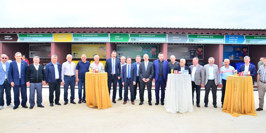 Terme’nin ilk katı atık getirme merkezi açıldı - samsun haber