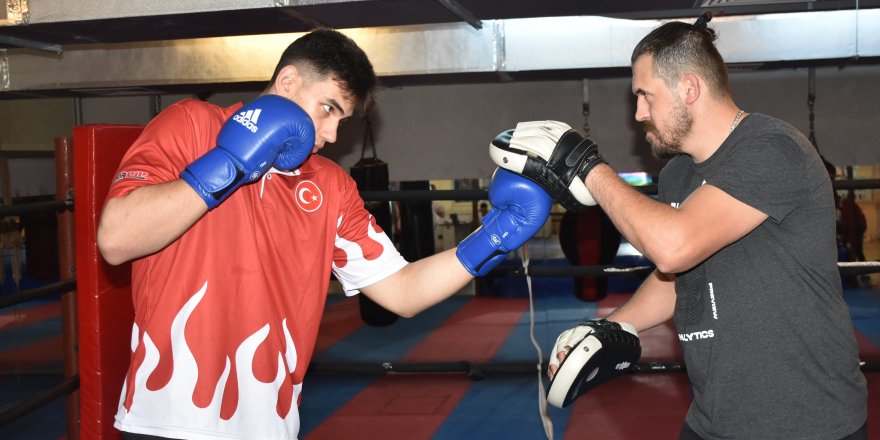 Samsunlu genç boksörün hedefi olimpiyat madalyası - samsun haber