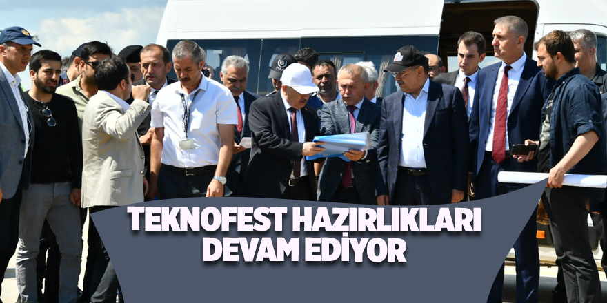 TEKNOFEST HAZIRLIKLARI DEVAM EDİYOR - samsun haber