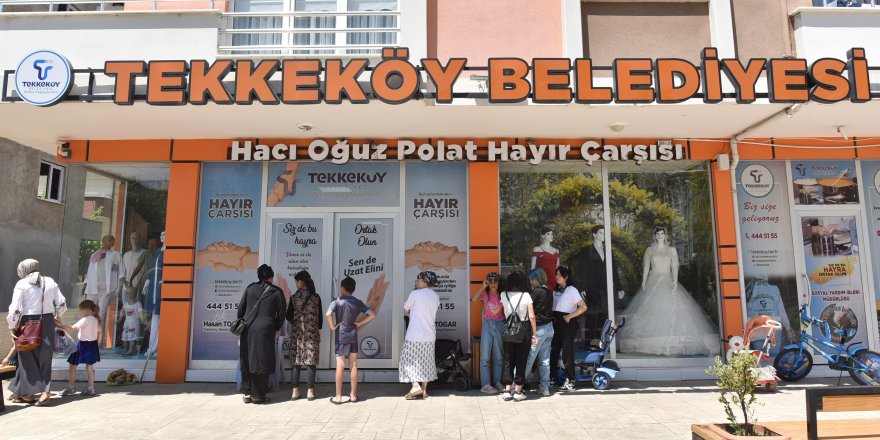 Tekkeköy'de çocukların bayramlık sevinci - samsun haber