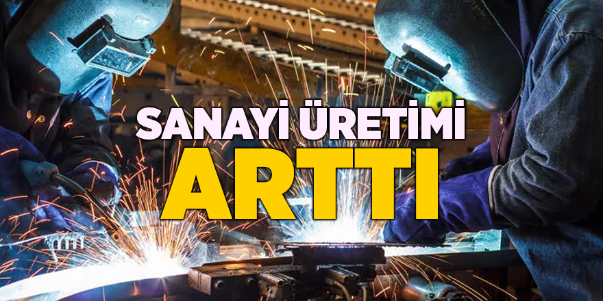 Sanayi üretimi arttı