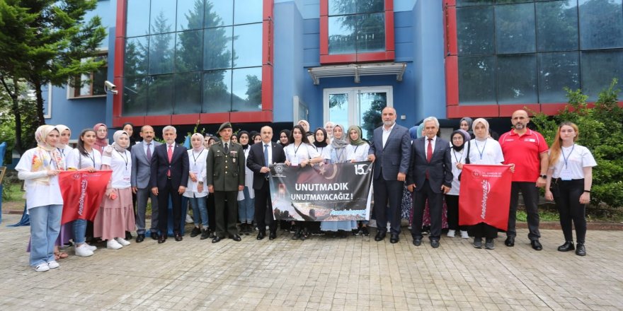 15 Temmuz Şehitleri Canik'te Anıldı - samsun haber