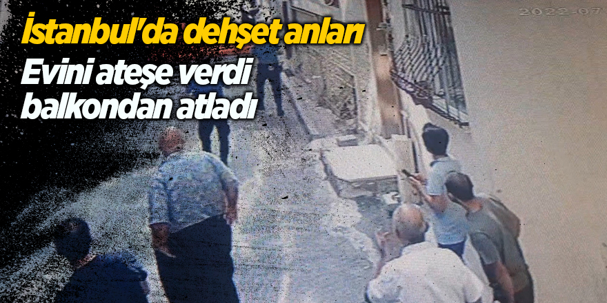 İstanbul'da dehşet anları 