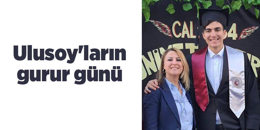 Ulusoy'ların gurur günü - samsun haber