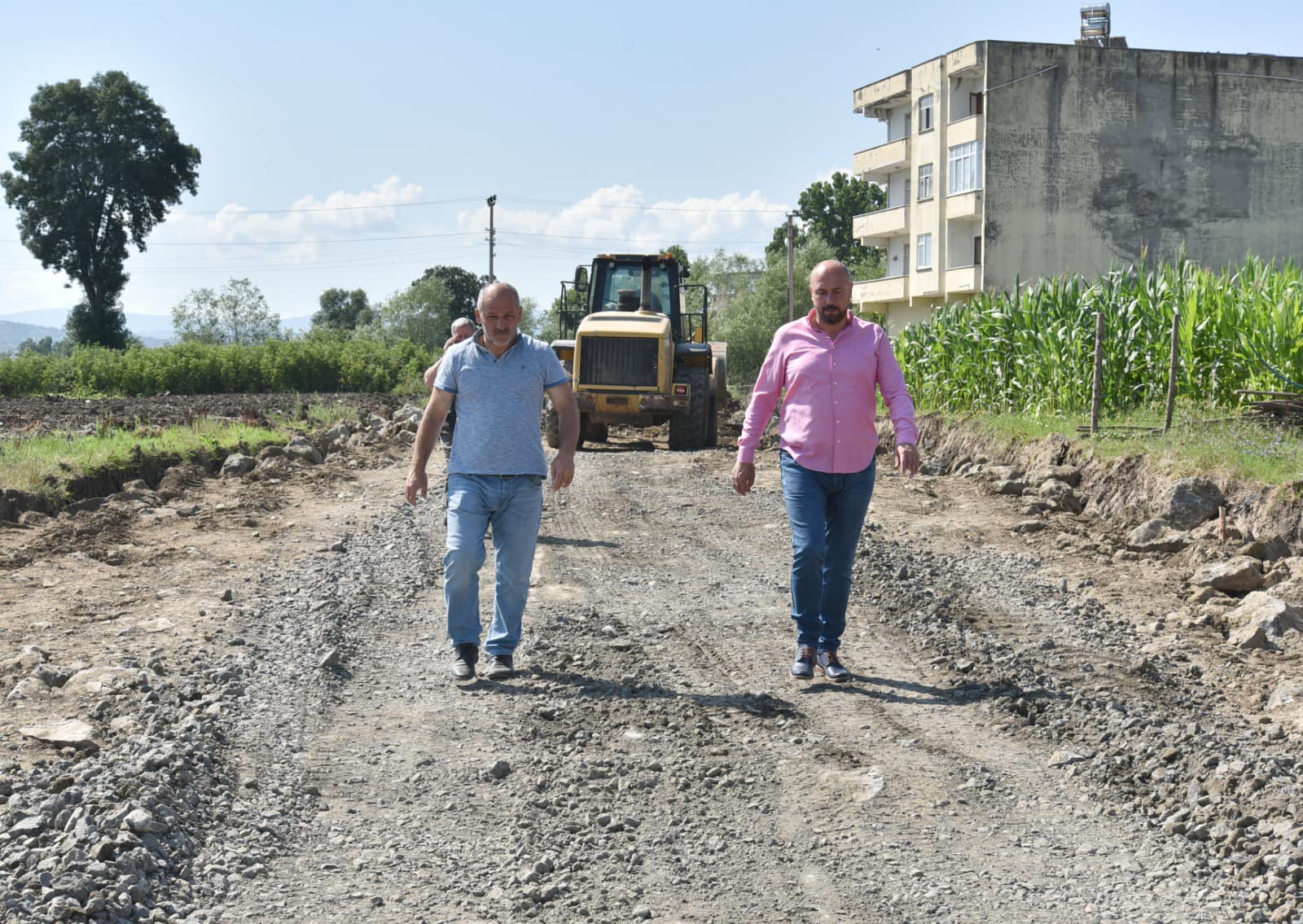 Tekkeköy'de gelişim sürüyor