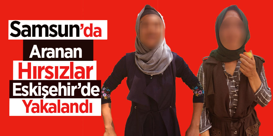 Samsun’da aranan hırsızlar Eskişehir’de yakalandı