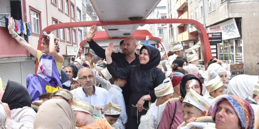 Tekkeköy’de 300 çocuk erkekliğe ilk adımı attı - samsun haber