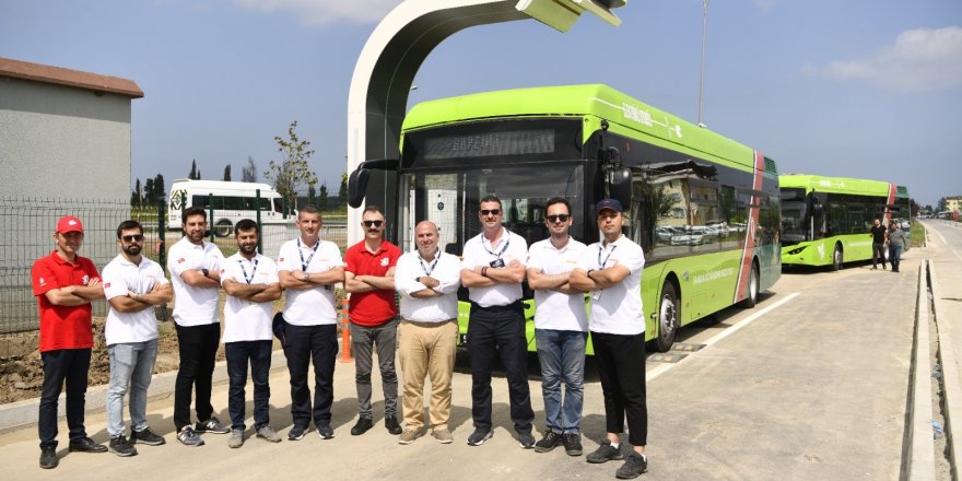 Elektrikli otobüsler ilk gün 9 bin 500 yolcu taşıdı - samsun haber