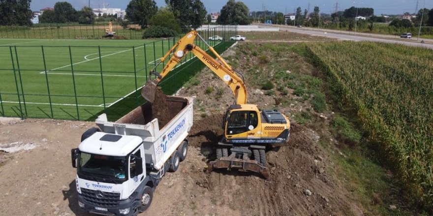 Tekkeköy'de yerleşim alanlarına modern dokunuş - samsun haber