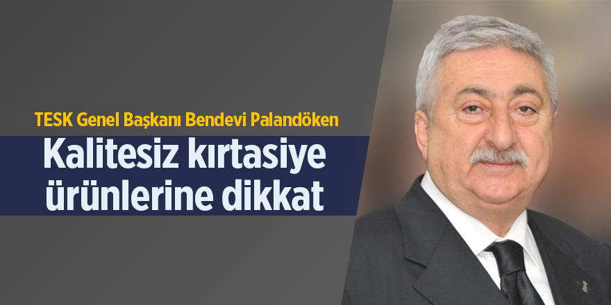 Palandöken: Kalitesiz kırtasiye ürünlerine dikkat