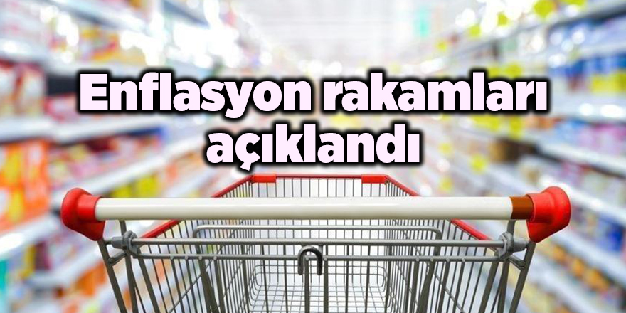 Enflasyon rakamları açıklandı