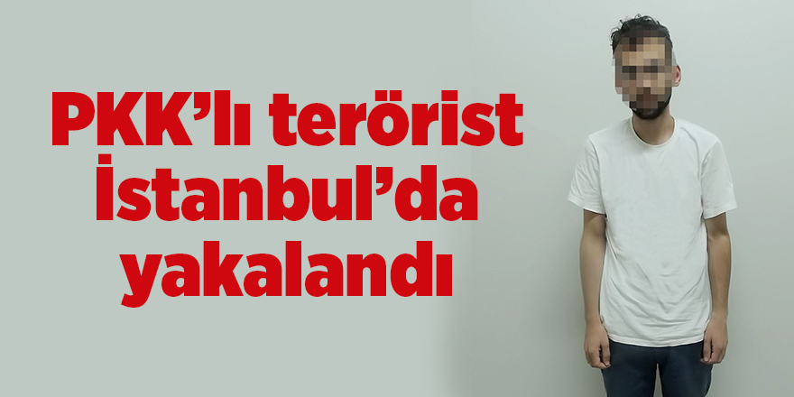 PKK’lı terörist İstanbul’da yakalandı