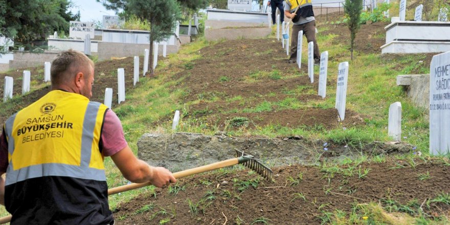 Büyükşehir 153 kimsesizin mezar taşını yaptırdı - samsun haber