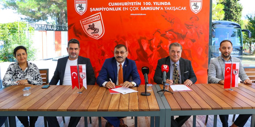 Samsunspor Atakum Esnaf Kefalet ile protokol imzaladı - samsun haber