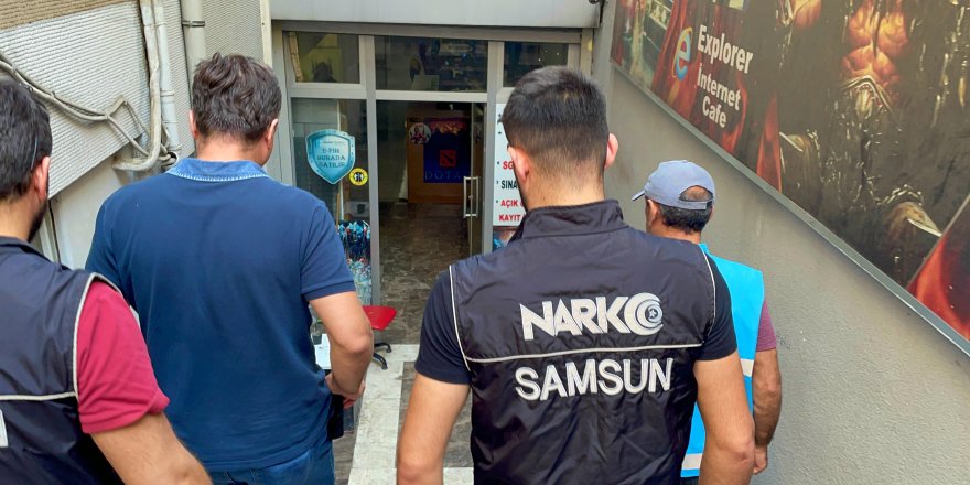 Samsun'da okullarda asayiş uygulaması - samsun haber