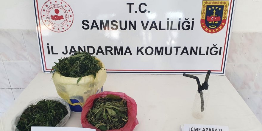 Samsun'dan İstanbul'a uyuşturucu götürürken yakalandı - samsun haber