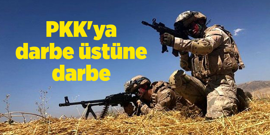 PKK'ya darbe üstüne darbe