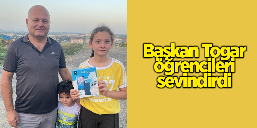 Başkan Togar öğrencileri sevindirdi - samsun haber