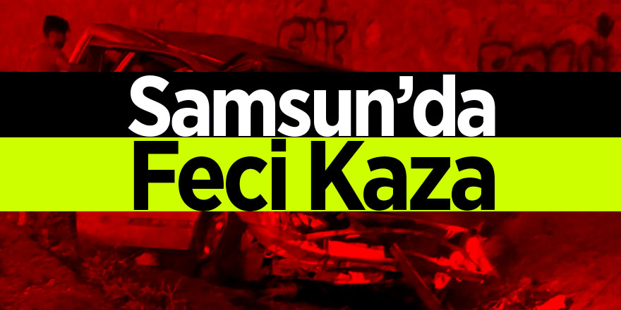 Samsun'da trafik kazası: 5 yaralı