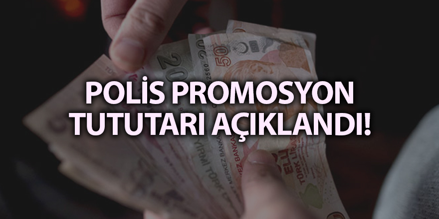 Emniyetten polis maaş promosyonu hakkında açıklama!