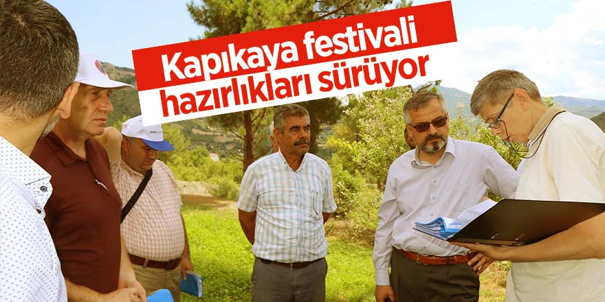 Kapıkaya festivali hazırlıkları sürüyor