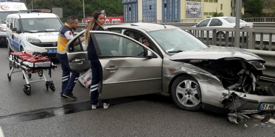 Samsun’da trafik kazası: 2 yaralı - samsun haber