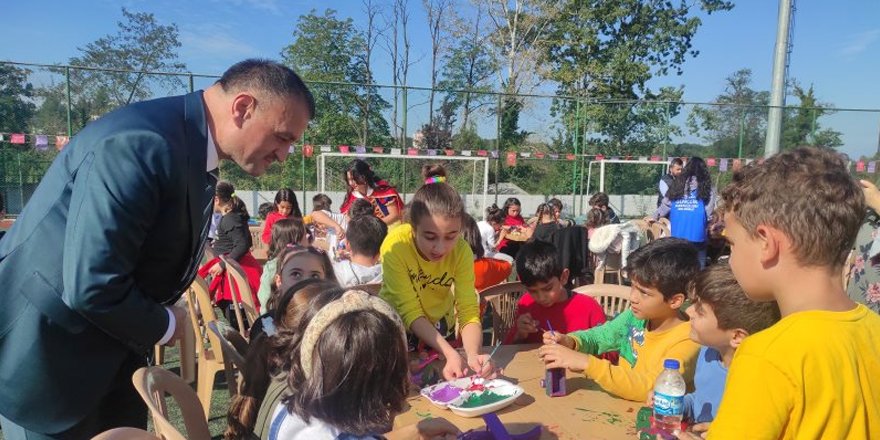 Salıpazarı'nda çocuklar ahşap oyuncaklarla tanıştı - samsun haber