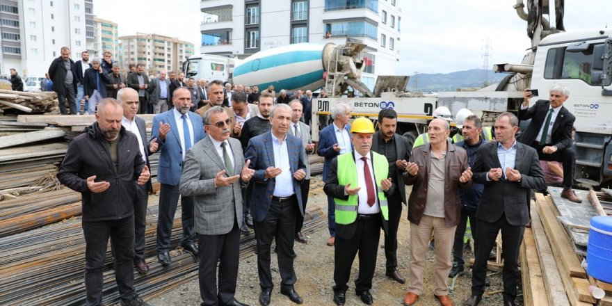 İlkadım Belediyesi Hasta Refakatçi Evi’nin temeli atıldı - samsun haber