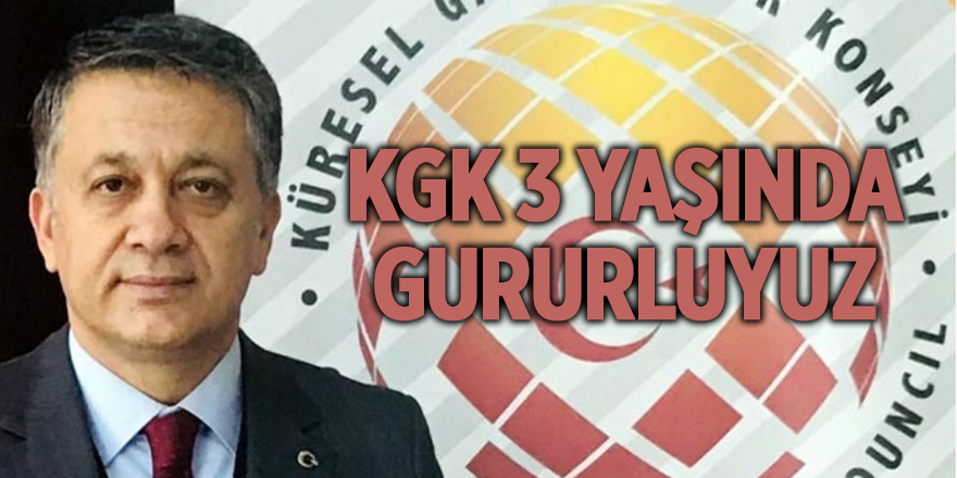 KGK 3 YAŞINDA GURURLUYUZ