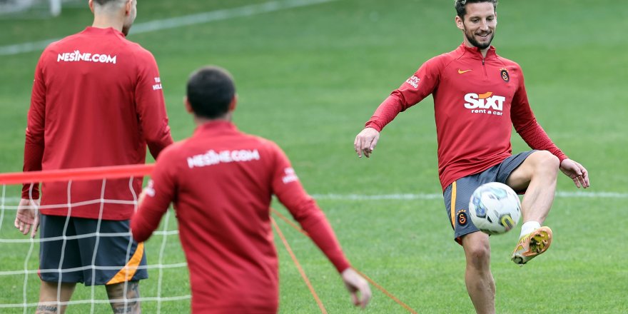 Galatasaray, Kayserispor maçı hazırlıklarına devam etti