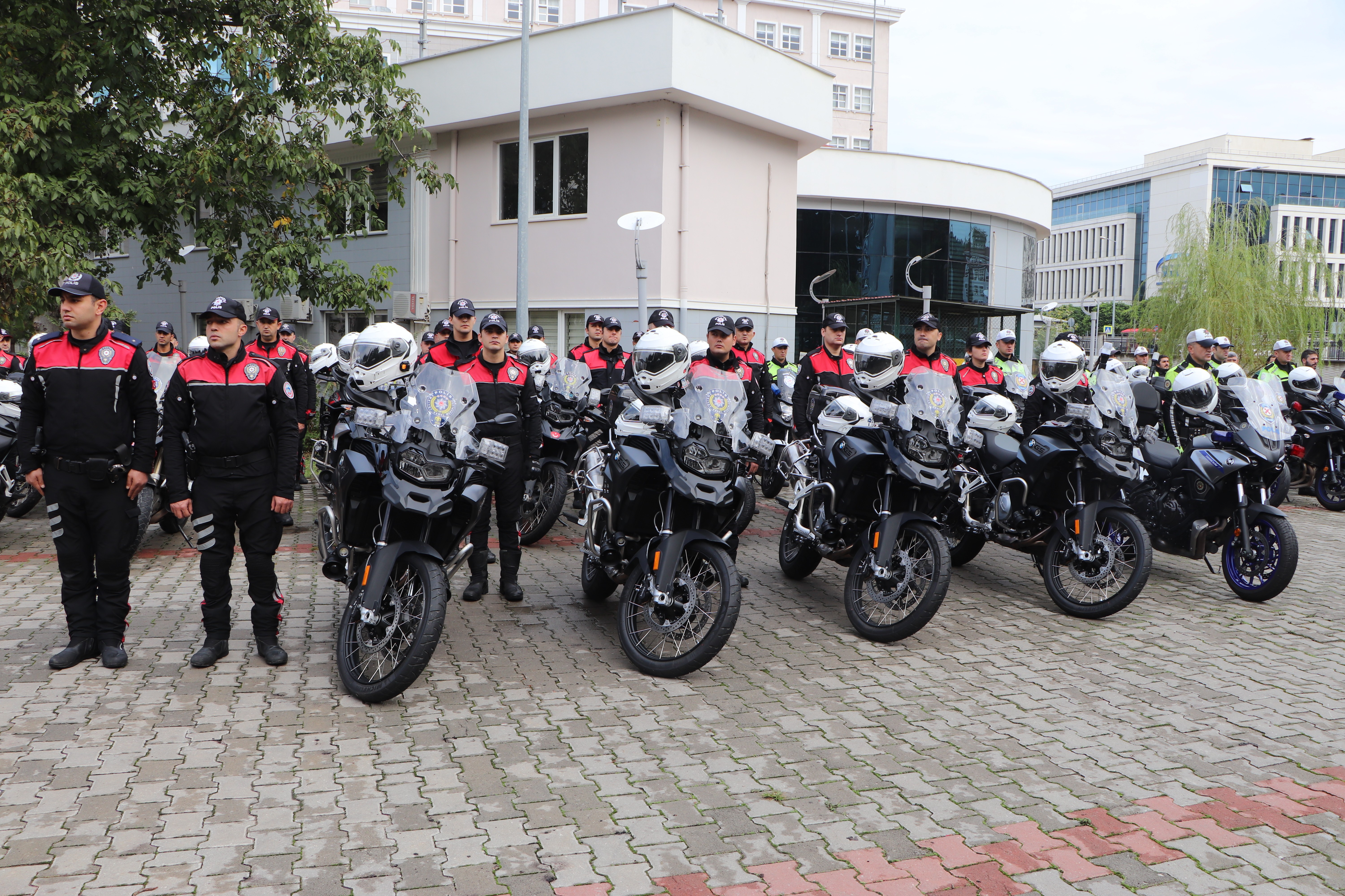 Samsun polisine 5 yeni motosiklet takviyesi