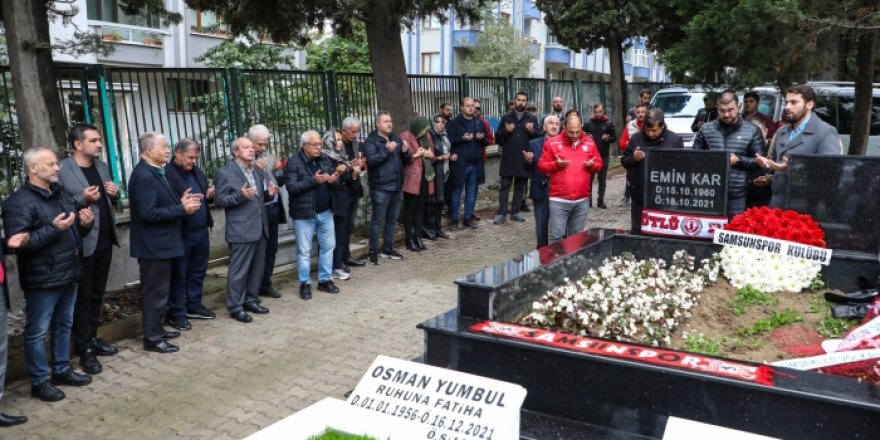 Efsane kaptan Emin Kar unutulmadı vefatının 1. yılında mezarı başında anıldı 