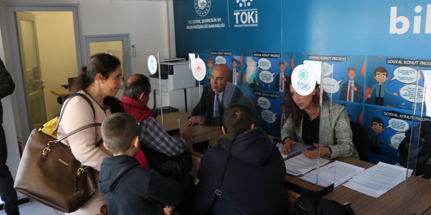 Samsun'da sosyal konut tırına yoğun ilgi - samsun haber