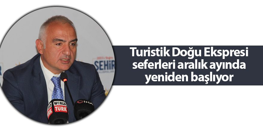 Turistik Doğu Ekspresi seferleri aralık ayında yeniden başlıyor