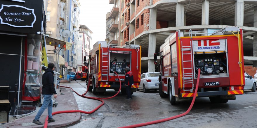 Samsun’da yangın paniği - samsun haber