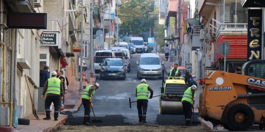 İlkadım’da bozuk yollara asfalt - samsun haber