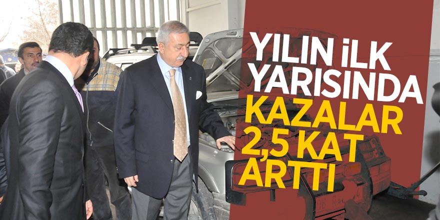 Palandöken: “Yılın ilk yarısında kazalar 2,5 kat arttı”