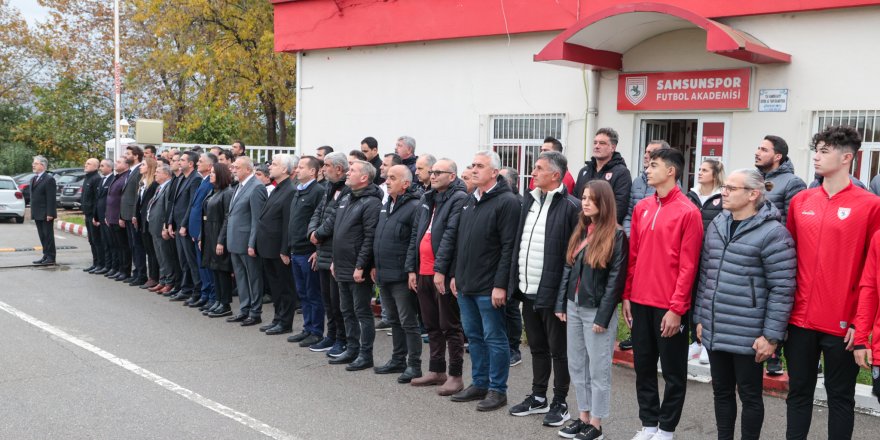 Samsunspor Ata'yı andı - samsun haber