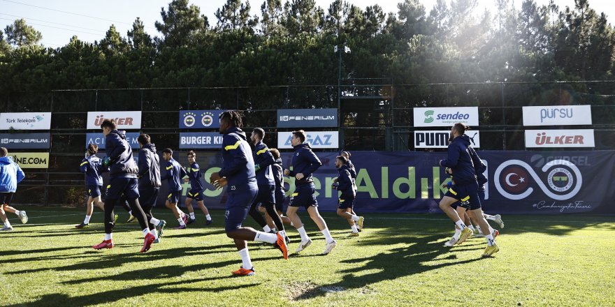 Fenerbahçe, Giresunspor maçı hazırlıklarını devam ettirdi