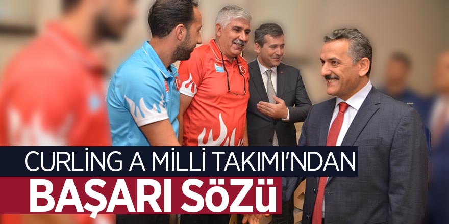 Curling A Milli Takımı'ndan başarı sözü 