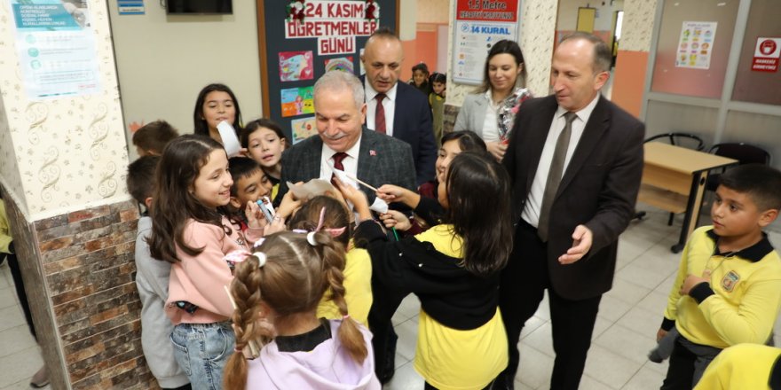 Başkan Demirtaş öğretmenleri unutmadı - samsun haber