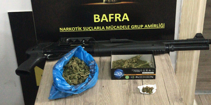 Bafra’da uyuşturucu operasyonu! 1 gözaltı - samsun haber