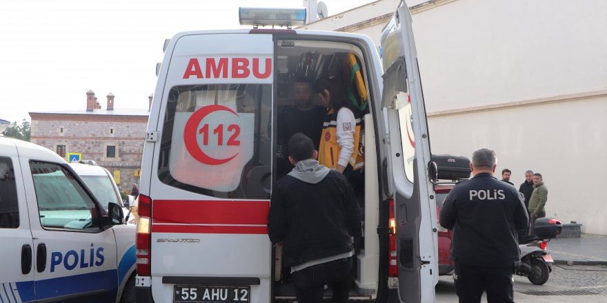 Samsun'da bıçaklı saldırı - samsun haber