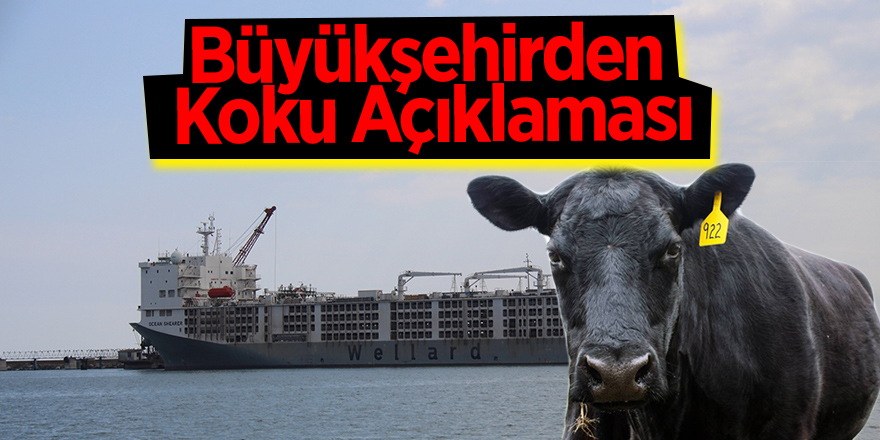 Büyükşehir’den kötü koku açıklaması