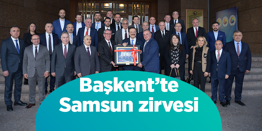 Başkent’te Samsun zirvesi - samsun haber