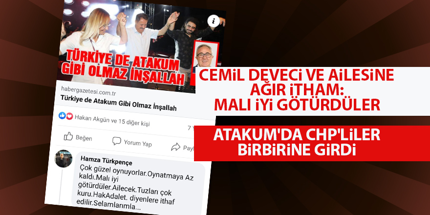 Cemil Deveci ve ailesine ağır itham: Malı iyi götürdüler