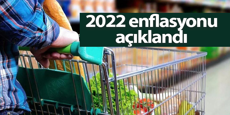 2022 enflasyonu açıklandı