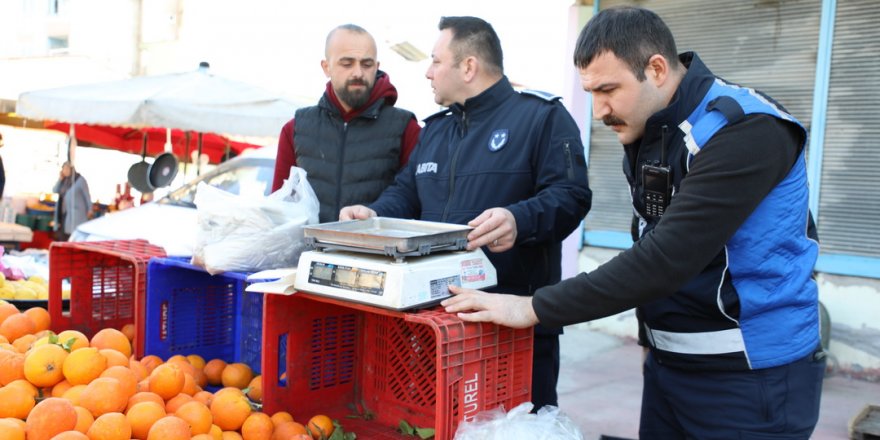 İlkadım'da pazarcılara terazi denetimi - samsun haber