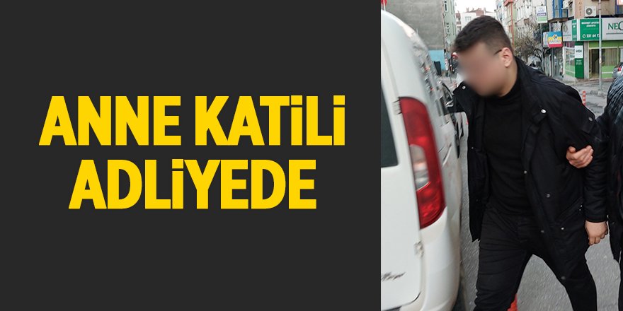 Anne katili adliyede - samsun haber